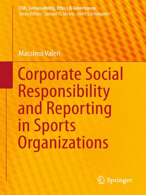 cover image of Corporate Social Responsibility and Reporting in Sports Organizations
